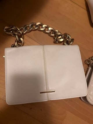 Lote 3 bolsos blancos