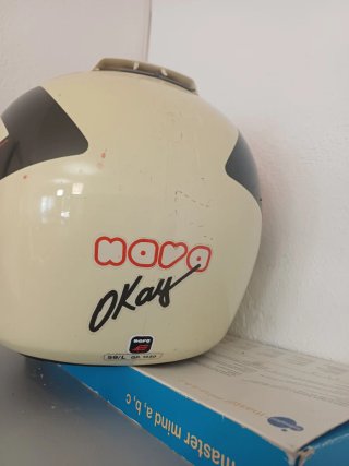 Casco Retro Nova Años 90