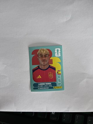 Cromos Panini Mundial 26 Lamine Yamal