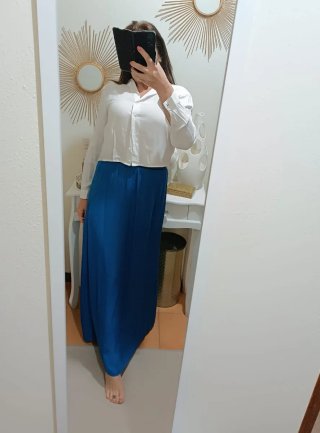 Gonna lunga bluette Zara