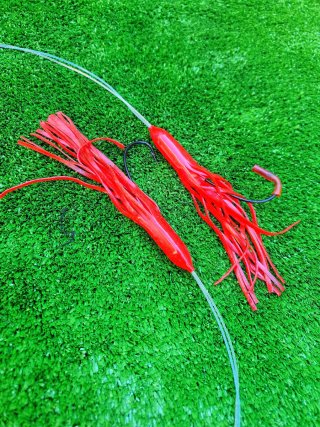 Pulpitos Currican, plumas, Señuelos pesc Curricán