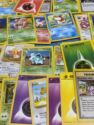 50 carte Pokémon WOTC (1995-2000) in inglese