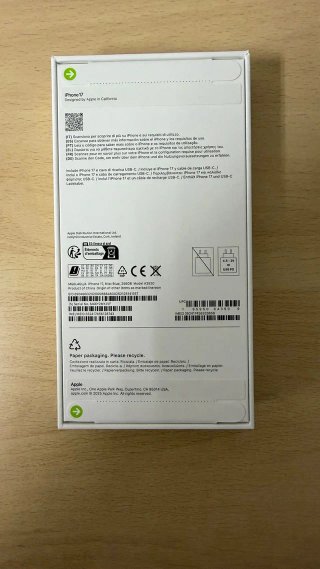 Iphone 17 Azul 256GB precintado con factura!!