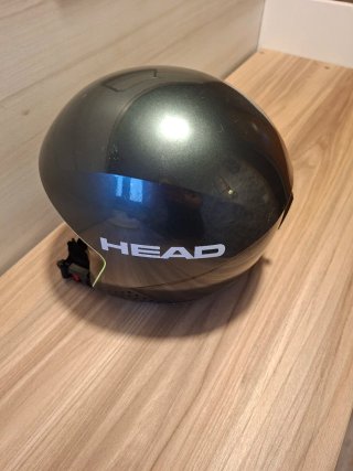 Casco esquí niño HEAD Downforce Antracita