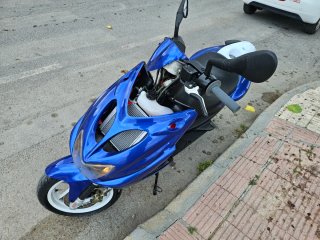 MBK Aerox Azul Recién restaurada