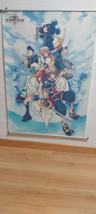Póster Tela Kingdom Hearts