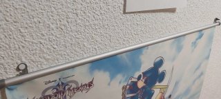 Póster Tela Kingdom Hearts