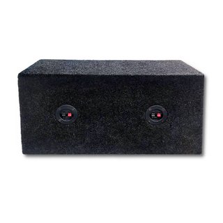 CAJÓN DOBLE PARA INSTALAR 2 SUBWOOFERS 10 PULGADAS