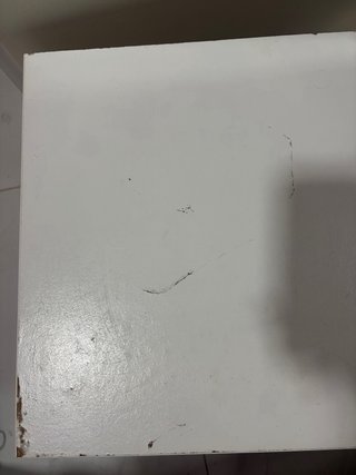 Mesita de noche Ikea blanca