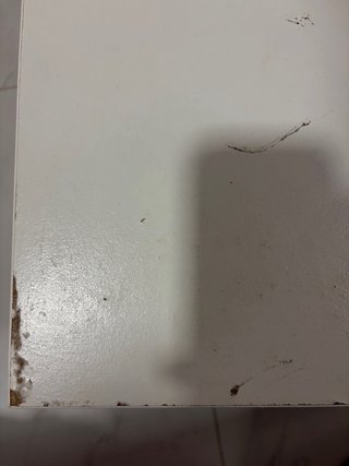 Mesita de noche Ikea blanca