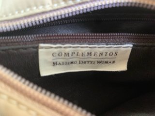 2 Bolsos Massimo Dutti & Benetton Beige