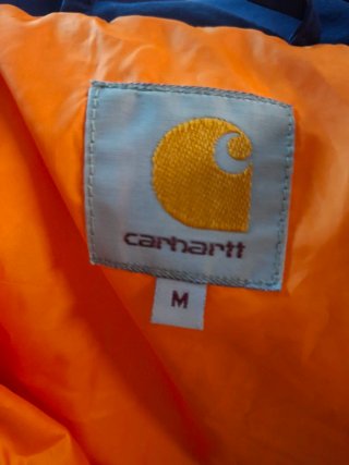 Chaqueta Carhartt Azul Naranja Talla M