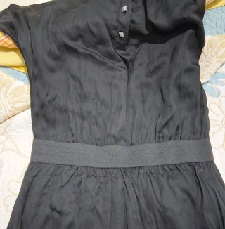 Vestido negro corto