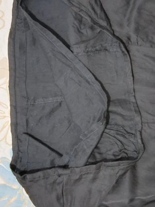 Vestido negro corto
