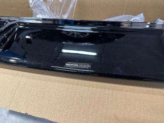 Spoiler Delantero Audi A4 S Line B9 Negro