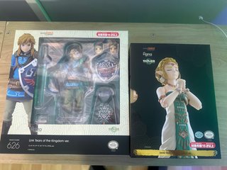 Pack Figma Link y Zelda Tears of the Kingdom