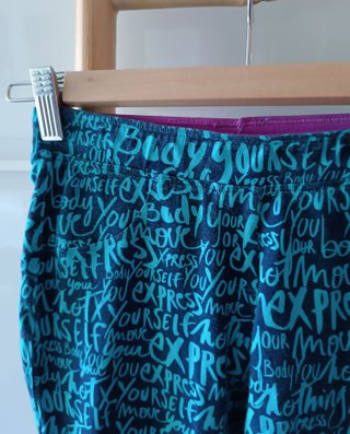 Leggings deportivos mujer con estampado