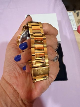 Reloj Marea Dorado Nuevo Sin Usar