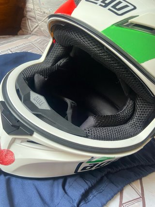 Casco AGV k3 Pinlock blanco