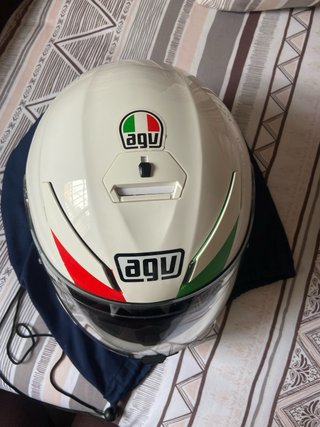 Casco AGV k3 Pinlock blanco