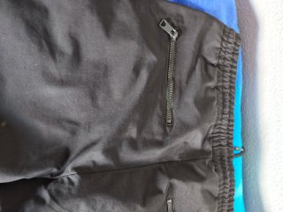 Pantalón Cargo Zara Nylon Negro Talla M
