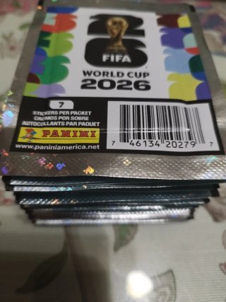 Lote Sobres Panini Mundial FIFA 2026