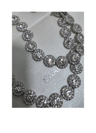 Collana Swarovski Argento Cristalli
