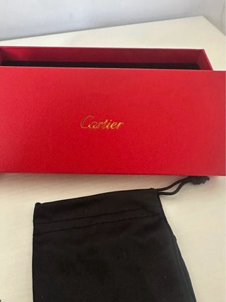 Gafas Cartier Premier Negras y Doradas