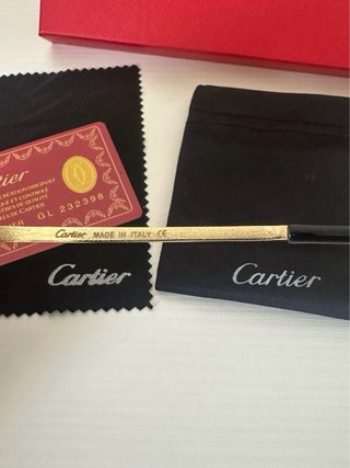 Gafas Cartier Premier Negras y Doradas