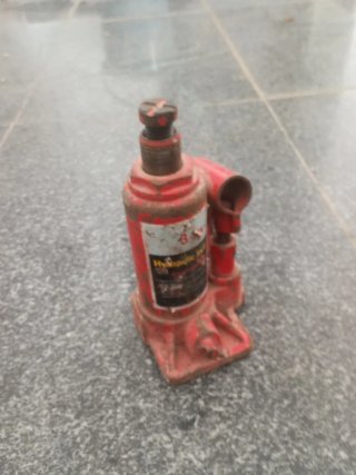 Gato Hidráulico Botella Rojo