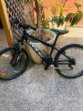 Bicicleta WST Negra