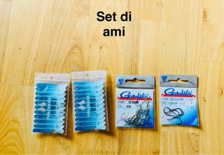 Set ami da pesca Gamakatsu