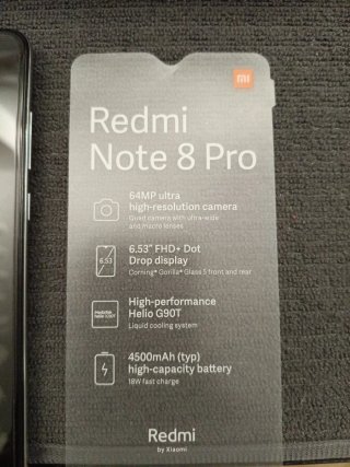 Móvil Xiaomi Redmi Note 8 Pro