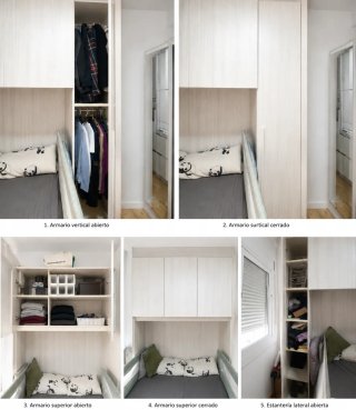 Armario puente habitación matrimonio