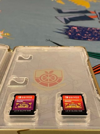 Pokémon Escarlata y Púrpura Steelbook Doble