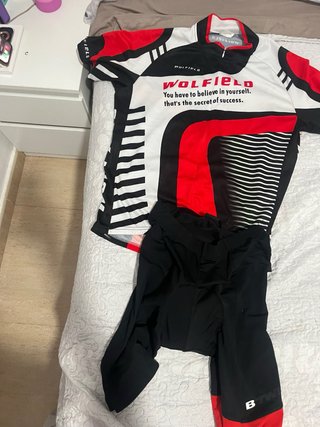 Maillot Ciclismo Volegarb Amarillo y Negro