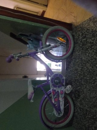 Bicicleta infantil HILAND morada