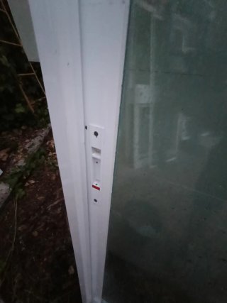 Balconera aluminio cristal climalit 130x210