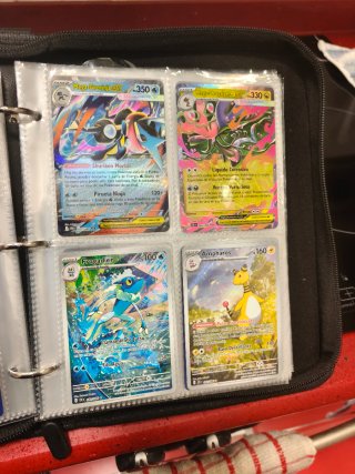 Lote de 4 Cartas Pokémon Caos Creciente