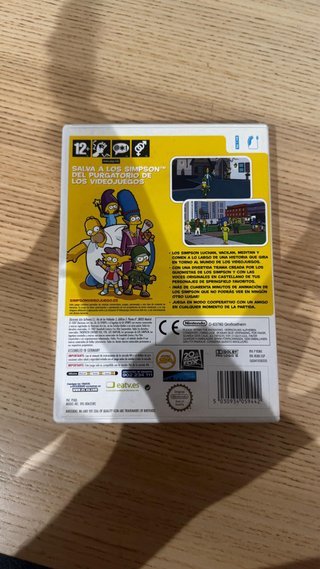 Los Simpsons El Videojuego Wii