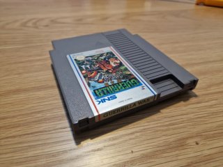 Cartuccia del videogioco Guerrilla War per NES SNK