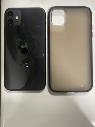 iPhone 11 Nero 128GB – Batteria al 100% + Custodia