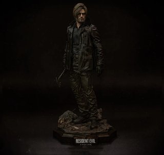 Figura Resina Leon S. Kennedy (Resident Evil)
