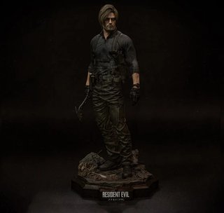 Figura Resina Leon S. Kennedy (Resident Evil)