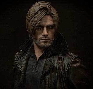 Figura Resina Leon S. Kennedy (Resident Evil)