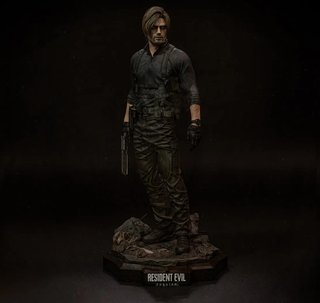 Figura Resina Leon S. Kennedy (Resident Evil)