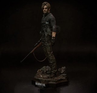 Figura Resina Leon S. Kennedy (Resident Evil)