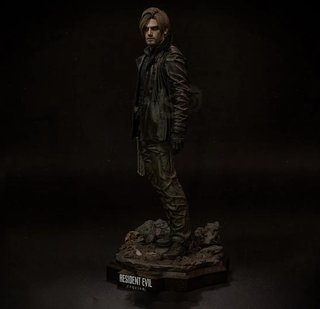 Figura Resina Leon S. Kennedy (Resident Evil)