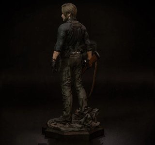 Figura Resina Leon S. Kennedy (Resident Evil)