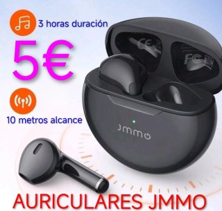 Auriculares JMMO Nuevos a Estrenar